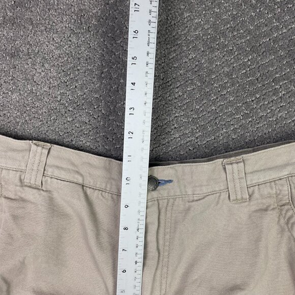 Arborwear Cago Shorts Men's 32 Canvas Cotton Khaki Hiking Outdoor Walking Walk - Picture 11 of 14